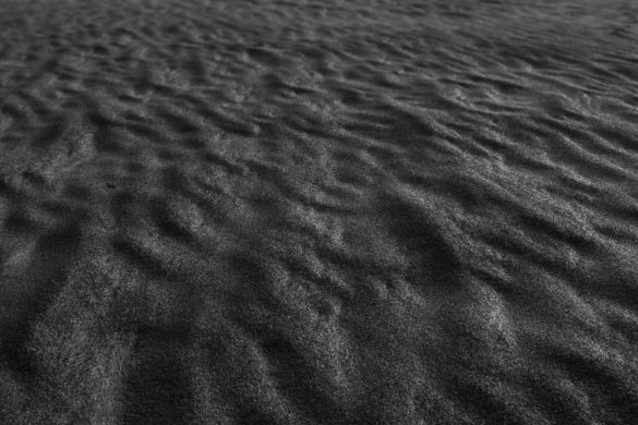 Sand ripples at the Olancha Dunes in Owens Valley, CA Simple Compositions